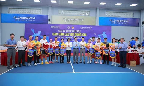 Gần 700 vận động viên góp mặt tại Giải vô địch Pickleball các câu lạc bộ quốc gia năm 2026