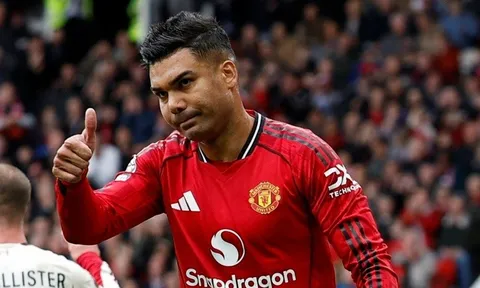 Casemiro trở thành đồng đội của Lionel Messi tại Inter Miami