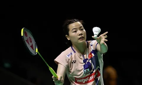 Nguyễn Thùy Linh dừng chân ở vòng 1/16 Giải Cầu lông Malaysia Masters 2026