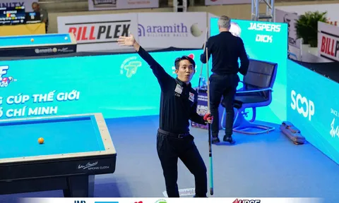 Chiêm Hồng Thái vào bán kết Giải Billiards Carom 3 băng TP.HCM World Cup 2026