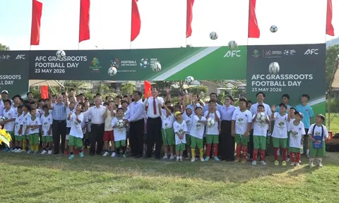 Sôi động Ngày hội Bóng đá AFC 2026: Kết nối cộng đồng, truyền cảm hứng cho thế hệ trẻ