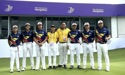 Công bố sách đội dự tuyển golf Việt Nam chuẩn bị cho ASIAD 20