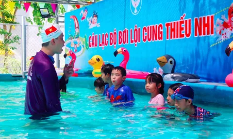 Đà Nẵng dạy bơi miễn phí cho học sinh dịp hè