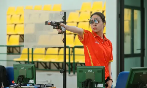 Cúp Bắn súng Thế giới 2026: Trịnh Thu Vinh xếp hạng 6 nội dung 25m súng ngắn thể thao