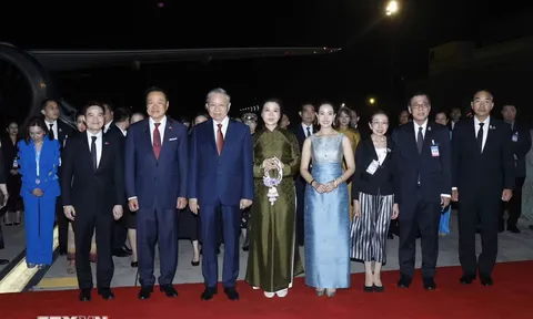 Tổng Bí thư, Chủ tịch nước Tô Lâm và Phu nhân kết thúc tốt đẹp chuyến thăm chính thức Thái Lan; lên đường thăm cấp Nhà nước tới Singapore