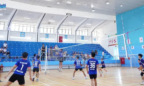 120 vận động viên tranh tài Giải Bóng chuyền học sinh, sinh viên tỉnh Quảng Ngãi năm 2026