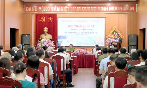Hội thảo khoa học quốc tế "Từ Đường cách mệnh năm 1927 đến kỷ nguyên phát triển mới của dân tộc"