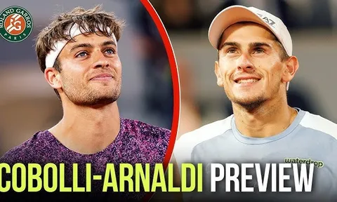 Sẽ có một trận bán kết toàn Ý tại Roland Garros 2026