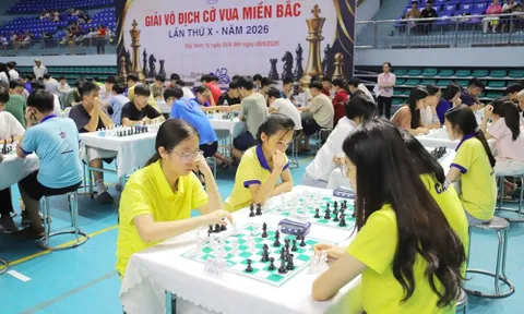 825 kỳ thủ tranh tài Giải vô địch cờ Vua miền Bắc lần thứ X