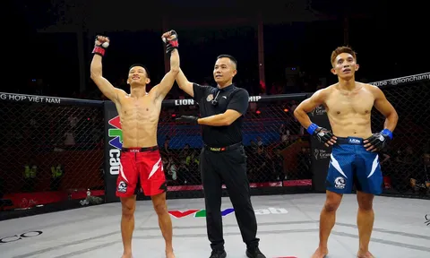 MMA Lion Championship 32: Bùi Trường Sinh thắng thuyết phục võ sĩ Philippines