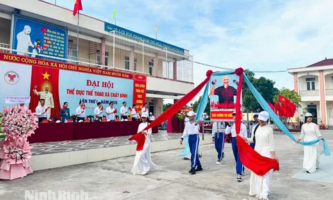 Ninh Bình: Nhiều xã, phường đồng loạt tổ chức Lễ khai mạc Đại hội Thể dục thể thao năm 2026