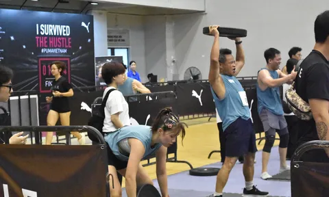 150 vận động viên vượt qua 9 thử thách thể lực tại Giải Hustle Competition 2026