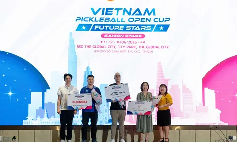 Ra mắt Giải Pickleball Open Cup - Future Stars 2026 Chặng Sài Gòn