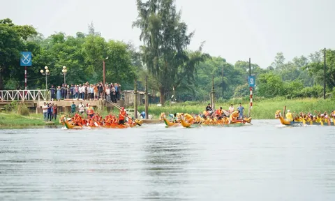Đội đua thuyền xã Đồng Lê: Bản lĩnh của nhà vô địch vùng cao