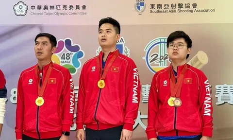 Giải vô địch Bắn súng Đông Nam Á 2026: Việt Nam giành huy chương vàng 10m súng ngắn hơi đồng đội nam