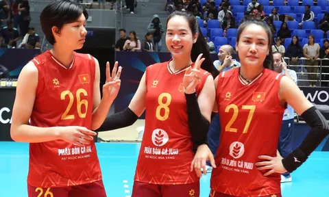 Tuyển bóng chuyền nữ Việt Nam giành vé vào bán kết AVC Cup 2026