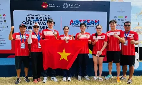 Giải vô địch Bơi mặt nước mở châu Á 2026: Đội tuyển Việt Nam giành 3 huy chương trong ngày thi đấu đầu tiên