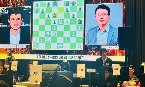 Giải cờ Vua trực tuyến ASEAN Esports Chess Cup 2026: Lê Quang Liêm xếp hạng 3