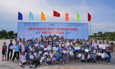 Tín hiệu tích cực từ Giải vô địch các nhóm tuổi Roller Sports quốc gia 2026