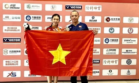 Tay vợt Nguyễn Thị Thu Huyền vào tốp 300 đơn nữ Cầu lông thế giới