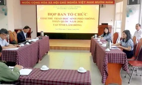 Lâm Đồng sẵn sàng cho Giải Thể thao Học sinh phổ thông toàn quốc năm 2026