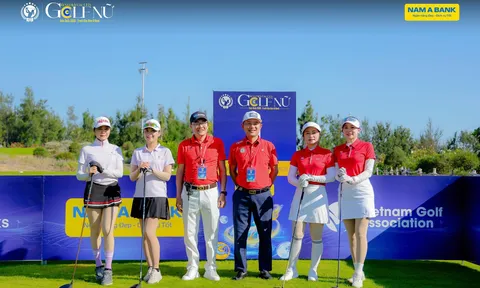 Giải vô địch các câu lạc bộ Golf nữ toàn quốc 2026: Ba đội cùng xếp thứ nhất sau vòng 1