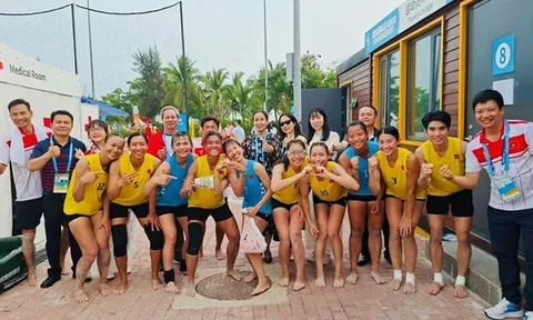 Đội tuyển bóng ném bãi biển nữ Việt Nam lên đường dự Giải vô địch thế giới 2026