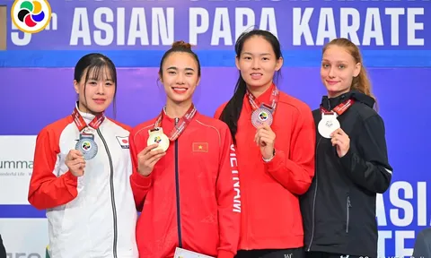 Giải vô địch Karate châu Á 2026: Võ sĩ Nguyễn Thị Diệu Ly giành huy chương vàng trong ngày thi đấu cuối cùng