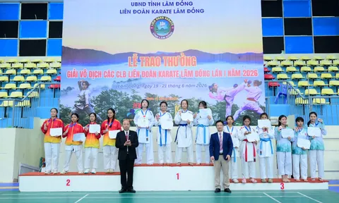 Giải vô địch các câu lạc bộ Karate Lâm Đồng lần thứ I năm 2026