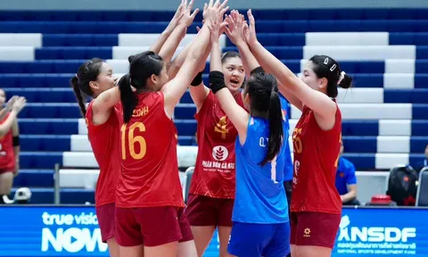 Tuyển bóng chuyền nữ U18 Việt Nam khởi đầu thuận lợi tại Giải U18 Đông Nam Á 2026