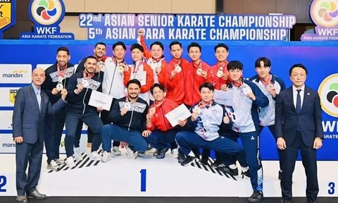 Karate Việt Nam giành 2 suất chính thức dự World Cup 2026