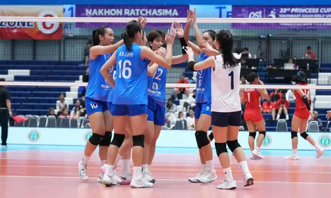 Giải vô địch Bóng chuyền nữ U18 Đông Nam Á 2026: Thắng kịch tính Indonesia, Việt Nam vào chung kết