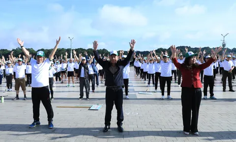 Lâm Đồng: Hơn 2.000 người hưởng ứng ngày hội toàn dân tập luyện thể dục thể thao