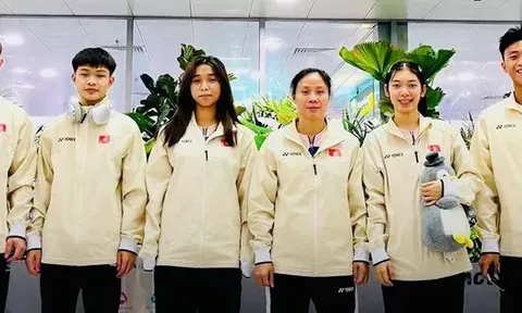 Việt Nam tham dự Giải vô địch Cầu lông trẻ châu Á 2026