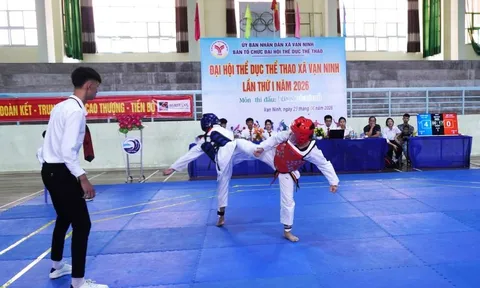 Giải Taekwondo các nhóm tuổi xã Vạn Ninh lần thứ I