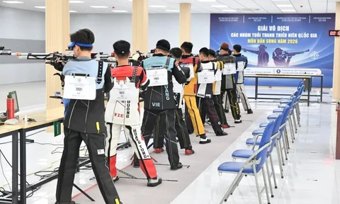 Khai mạc Giải vô địch Bắn súng các nhóm tuổi Thanh Thiếu niên quốc gia 2026
