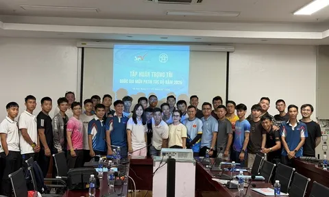 33 học viên tham gia lớp tập huấn trọng tài quốc gia môn Patin Tốc độ năm 2026
