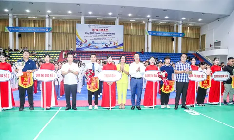 Hơn 8.000 vận động viên tranh tài Giải Thể thao các môn hè thành phố Hà Nội năm 2026