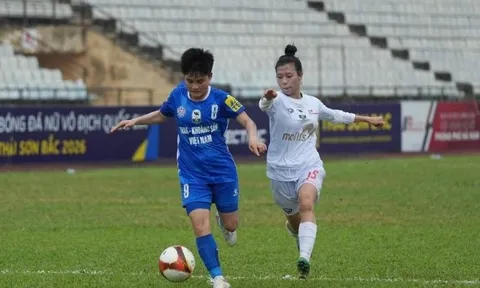 Giải Bóng đá nữ vô địch quốc gia 2026: Phong Phú Hà Nam hạ gục Than KSVN, Hà Nội II chia điểm nghẹt thở với TP.HCM II