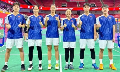 Đội tuyển cầu lông trẻ Việt Nam kết thúc Giải vô địch châu Á 2026