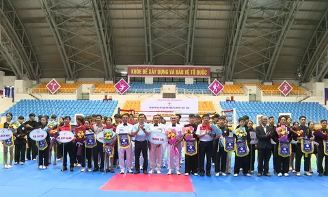 Hơn 100 vận động viên tranh tài Giải Võ cổ truyền Đại hội Thể dục thể thao tỉnh Quảng Trị lần thứ I