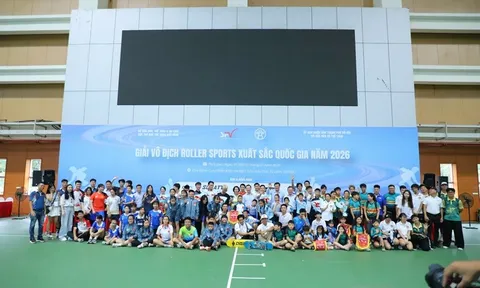 Hơn 150 vận động viên tranh tài tại Giải vô địch Roller Sports xuất sắc quốc gia 2026