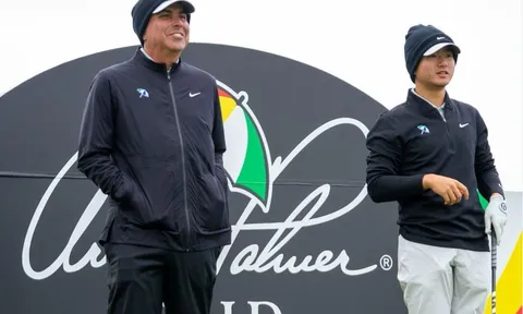 Nguyễn Anh Minh thắng trận ra quân tại Giải Golf Arnold Palmer Cup 2026