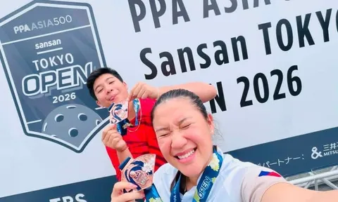 PPA Tokyo Open 2026: Sophia Nhi Huỳnh giành huy chương đồng nội dung Pickelball đôi nữ chuyên nghiệp