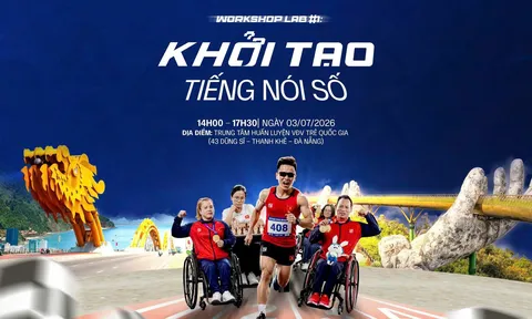 Khởi tạo tiếng nói số” đồng hành cùng vận động viên thể thao người khuyết tật 