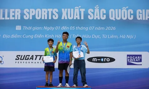 Giải vô địch Roller Sports xuất sắc quốc gia 2026: Bước chuẩn bị quan trọng hướng tới Đại hội Thể thao toàn quốc lần thứ X