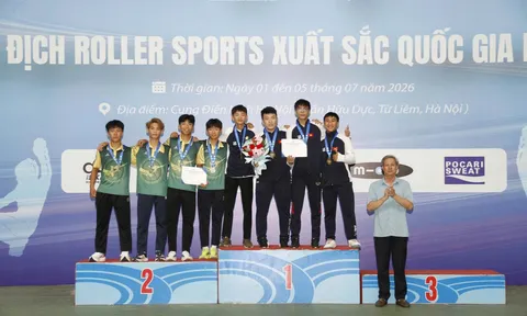 Nhiều bất ngờ tại Giải vô địch Roller Sports xuất sắc quốc gia 2026