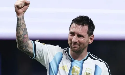 Messi thiết lập loạt kỷ lục sau trận thắng trước Ai Cập