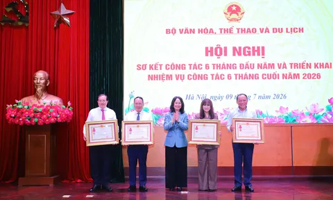 Bộ Văn hóa, Thể thao và Du lịch: Tôn vinh các tập thể, cá nhân có thành tích xuất sắc
