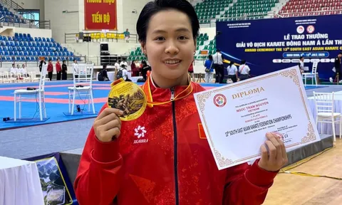 Karate Việt Nam giành 7 huy chương vàng trong ngày ra quân Giải vô địch Đông Nam Á 2026